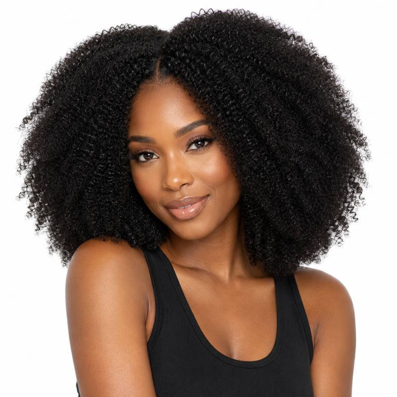 Afro Kinky Virgin Human Hair Bundle Deal