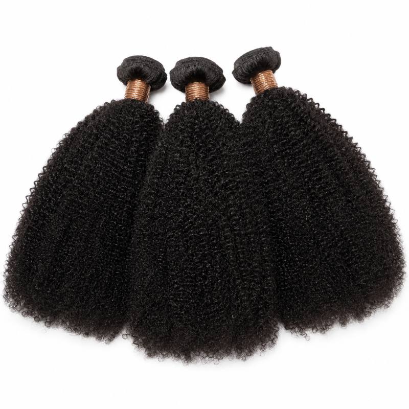 Afro Kinky Virgin Human Hair Bundle Deal