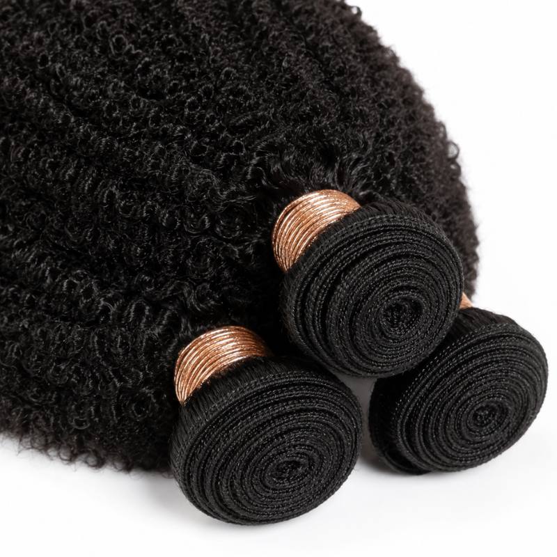 Afro Kinky Virgin Human Hair Bundle Deal