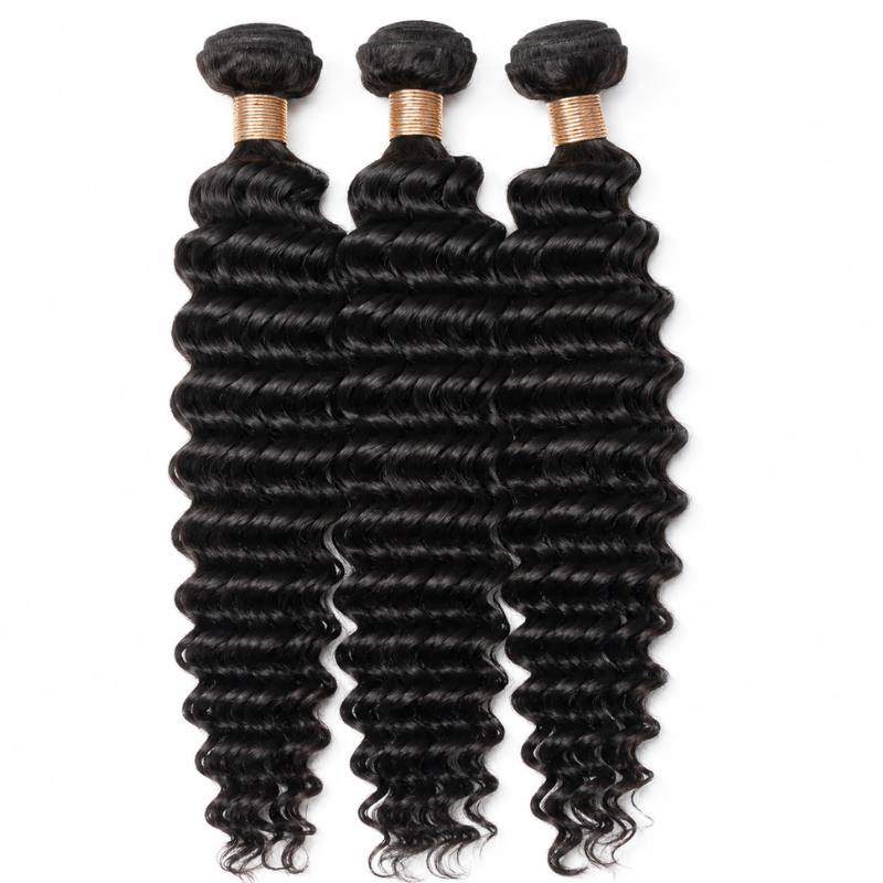 Deep Wave Virgin Human Hair Bundle Deal