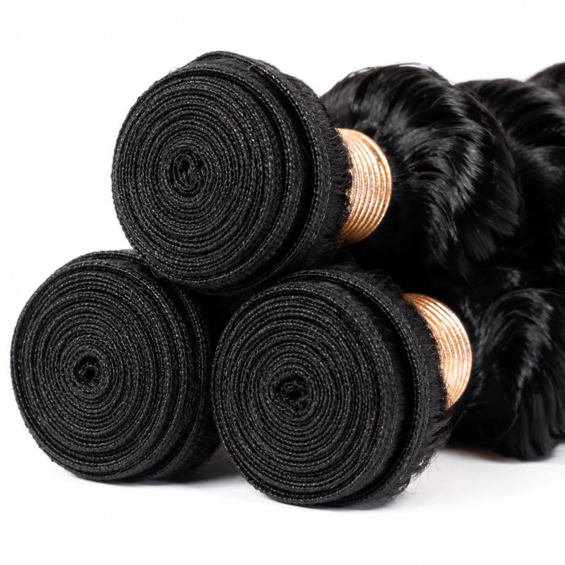 Deep Wave Virgin Human Hair Bundle Deal
