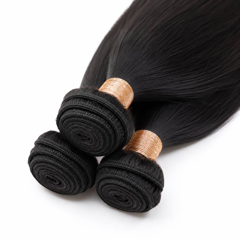 Straight Virgin Human Hair Bundle Deal