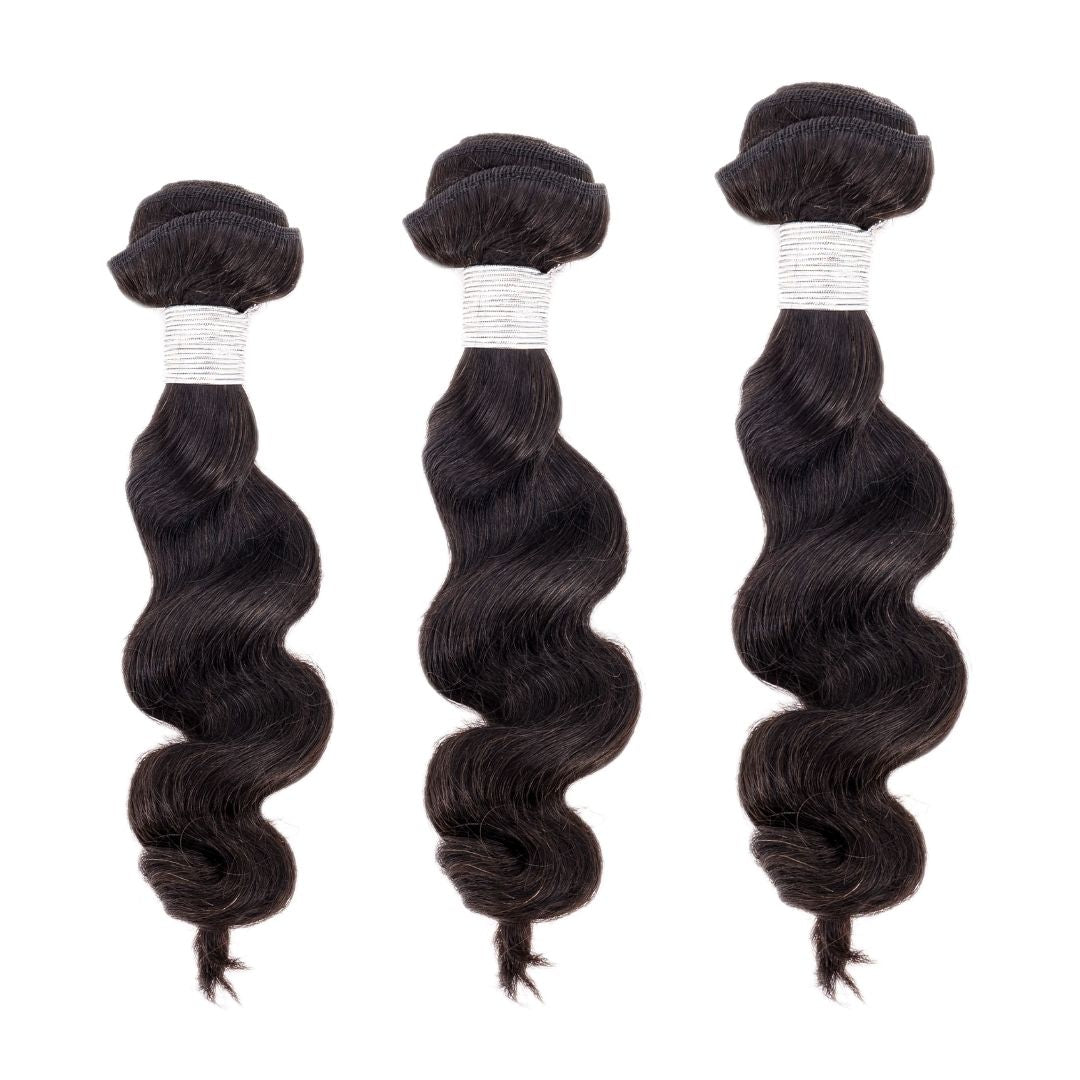 Loose Wave Virgin Human Hair Bundle Deal