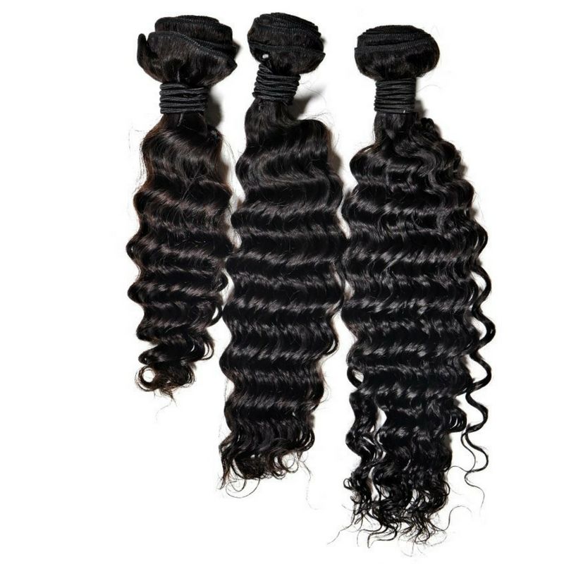 Deep Wave Virgin Human Hair Bundle Deal