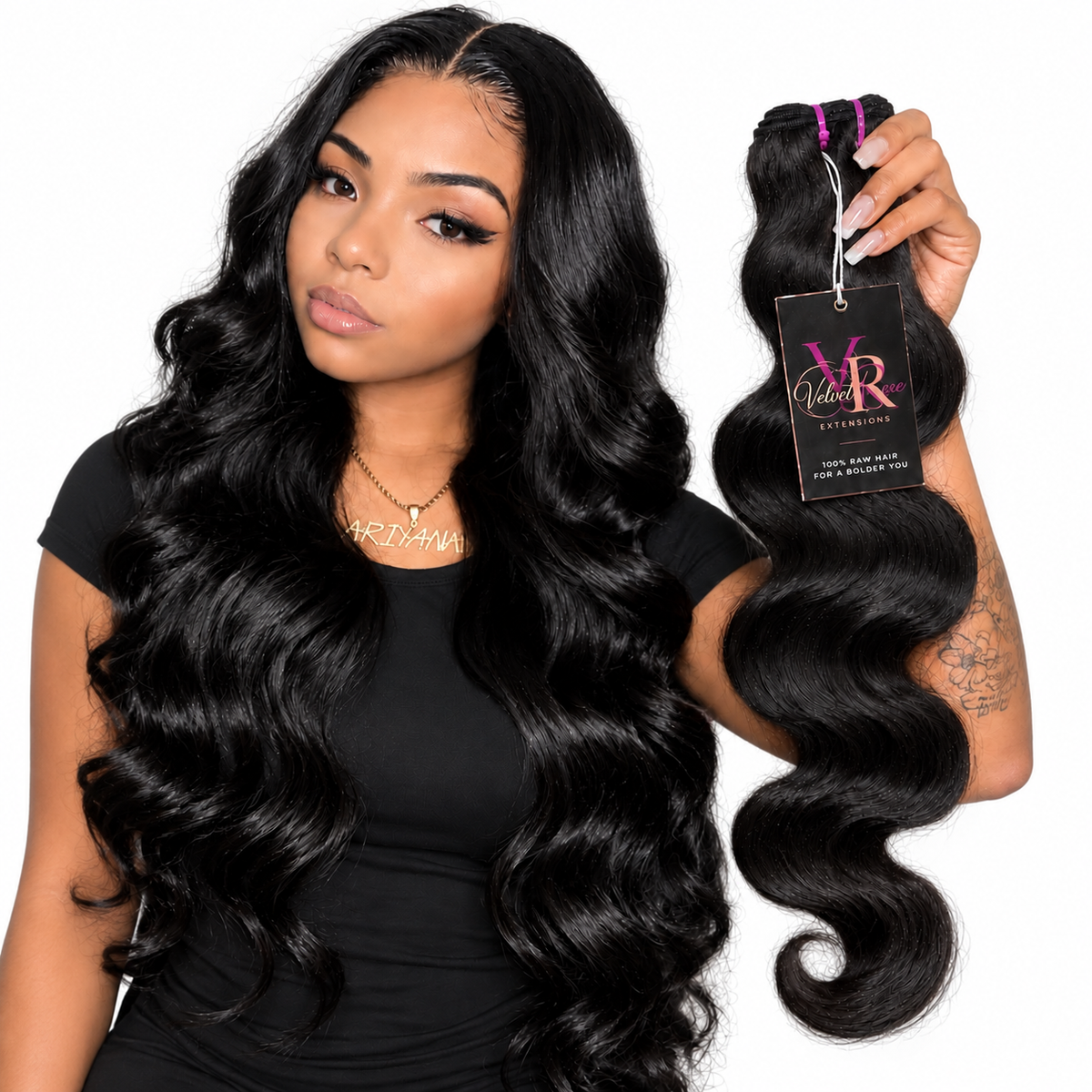 Velvet RAW Straight & Body Wave Bundles