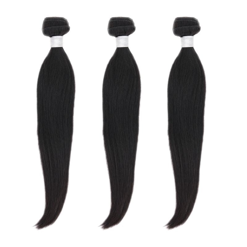Straight Virgin Human Hair Bundle Deal