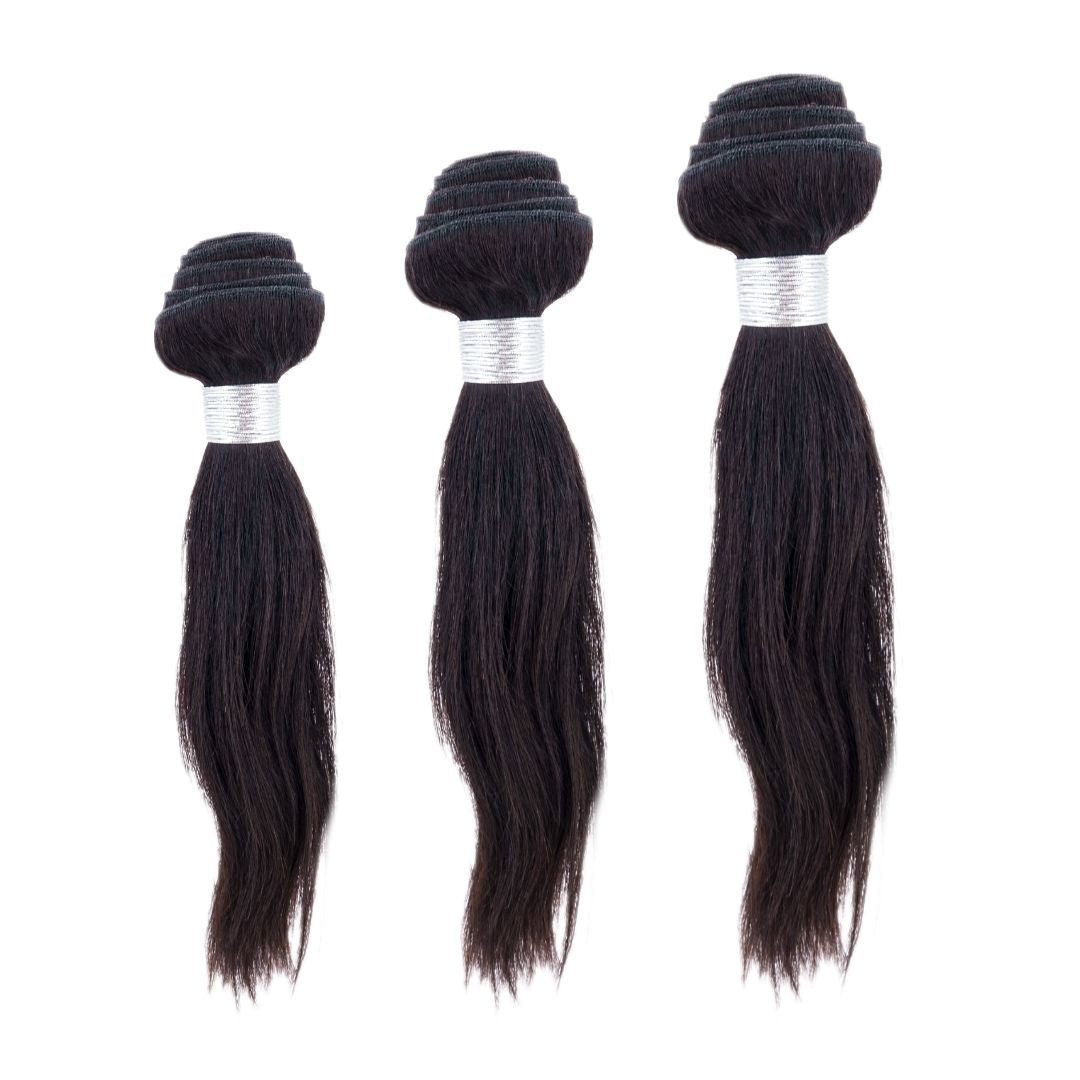 Straight Virgin Human Hair Bundle Deal